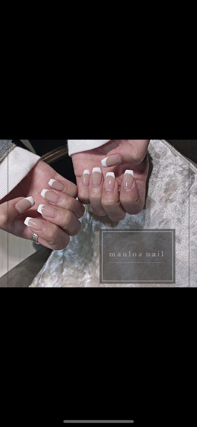 バーチャル白フレンチのやり方