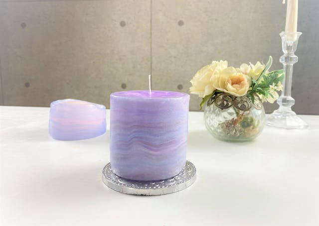 レイヤーウェーブキャンドルの作り方