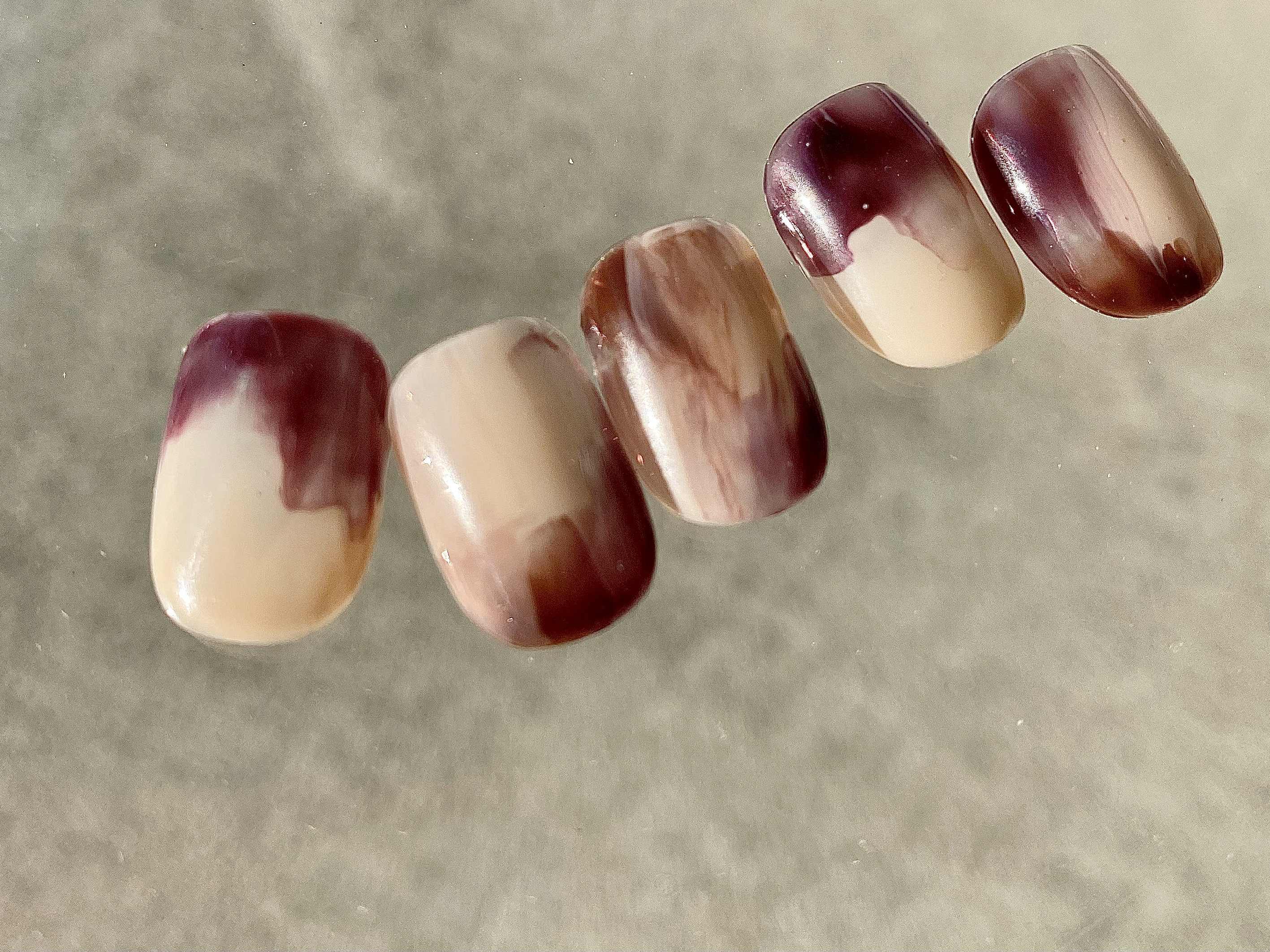 Valentine nuance artネイルのやり方