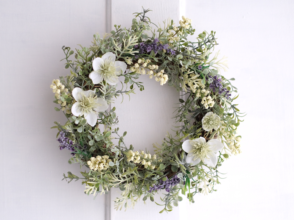 ニゲラのリースの作り方