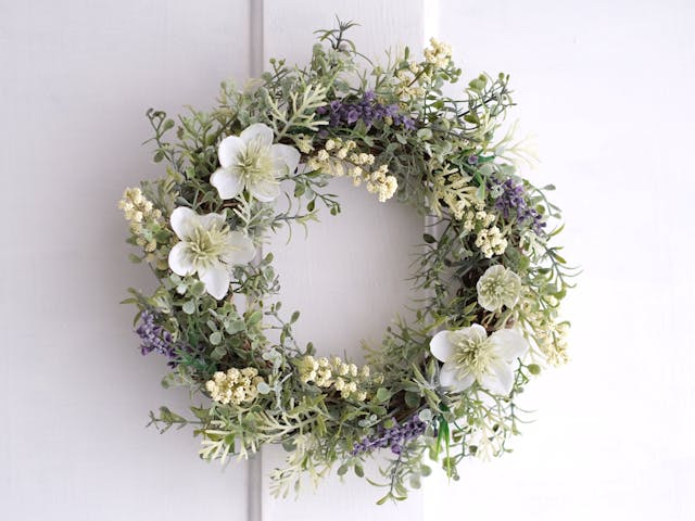 ニゲラのリースの作り方