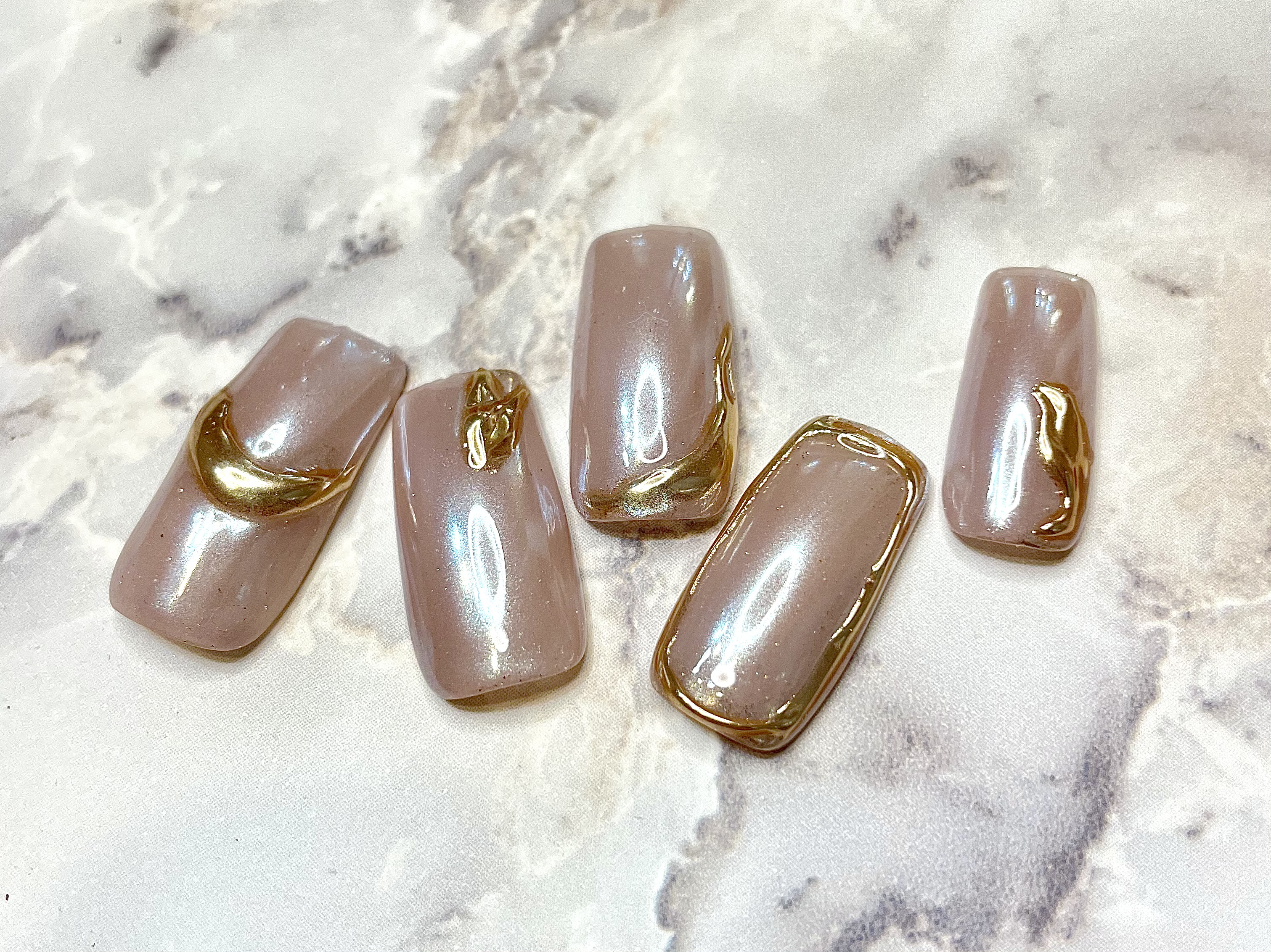 ミラーパウダーネイルのやり方