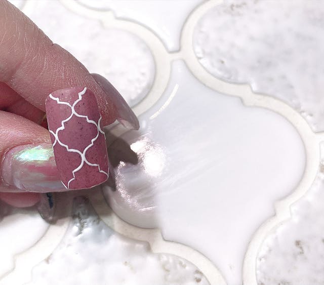 タイル柄アートのやり方