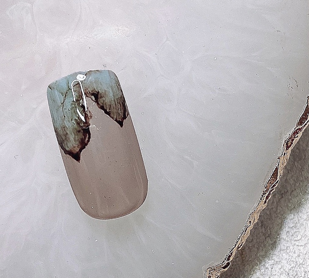 天然石風ターコイズのやり方