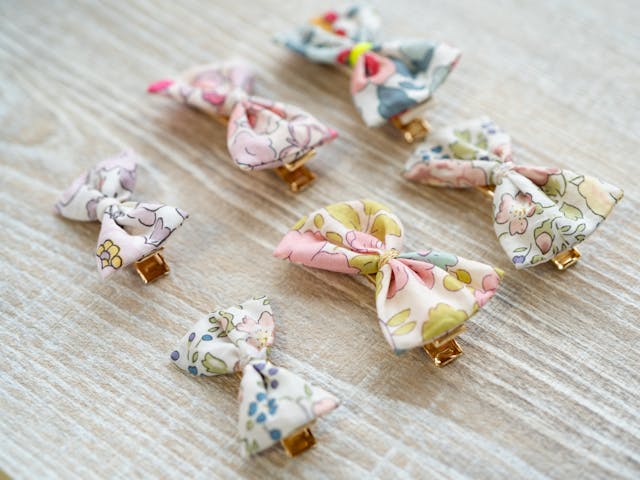 初心者さんでも綺麗に仕上がる！ヘアクリップの作り方