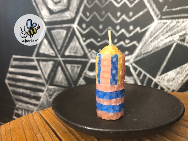 しましまキャンドル