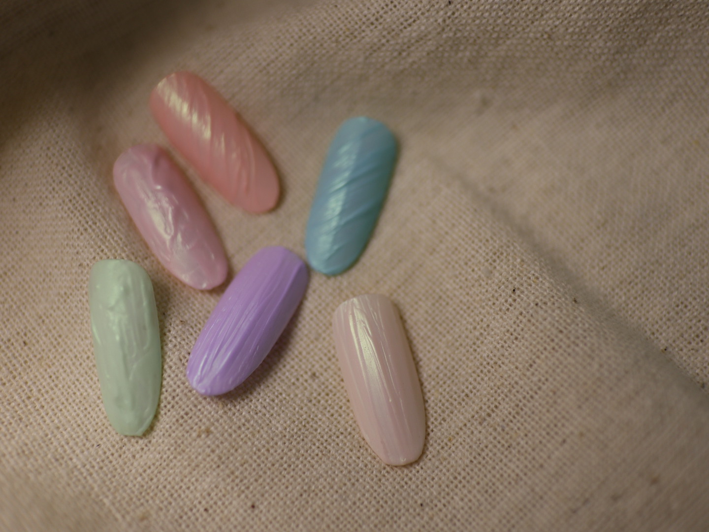 3種類公開サテン生地風デザインのつくり方