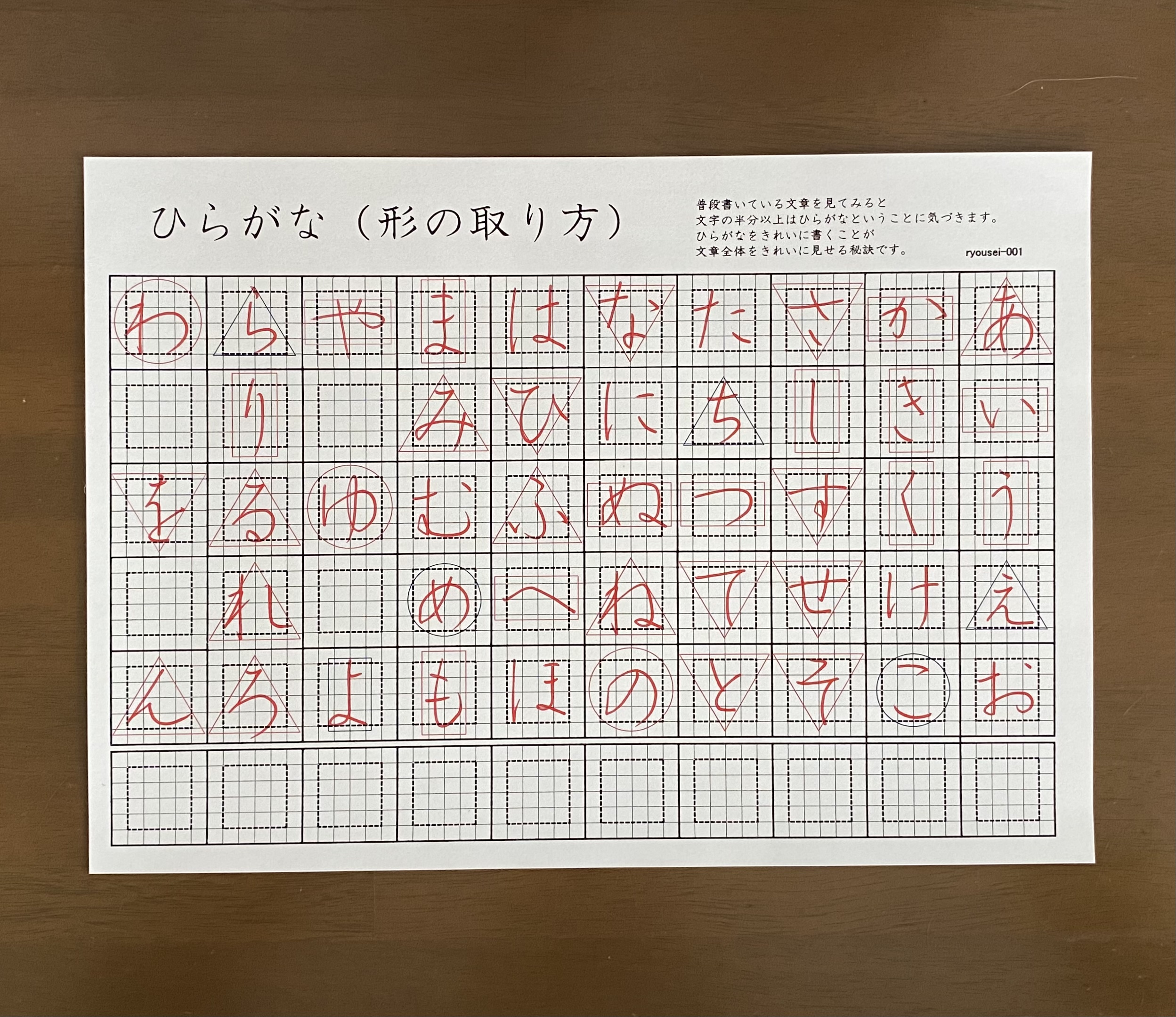 動画 稜星美文字塾 ひらがな編 Fantist