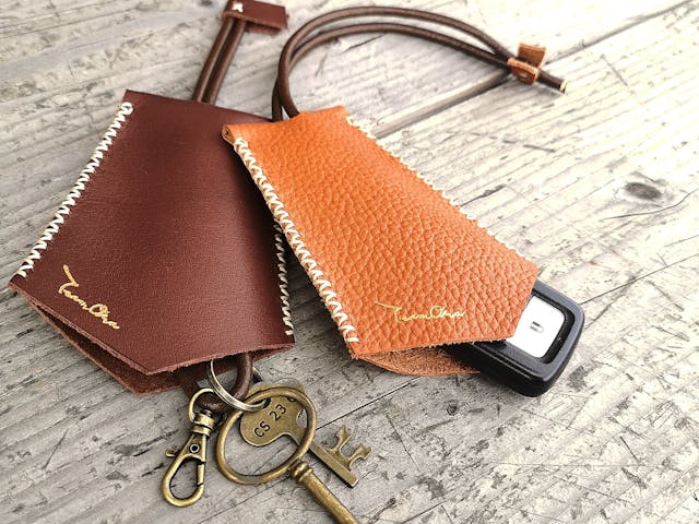 ベル型キーケース作り方 / オンラインワークショップ