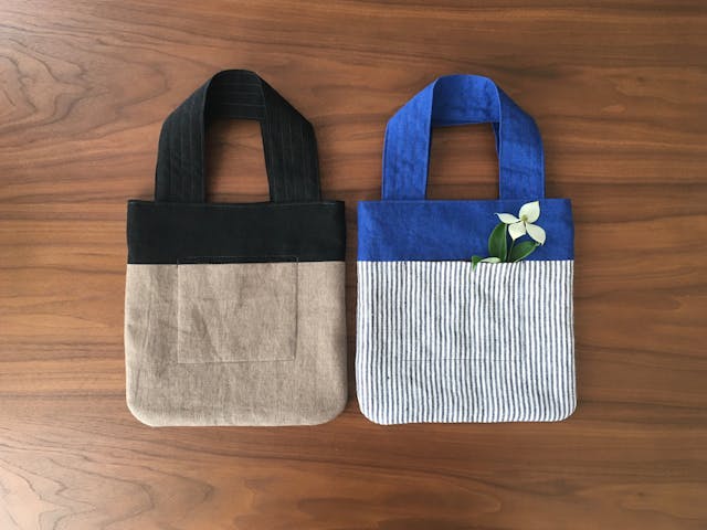 ミニトートバッグの作り方