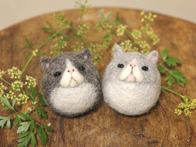 ころりん♪はなぺちゃにゃんこの作り方《後編》