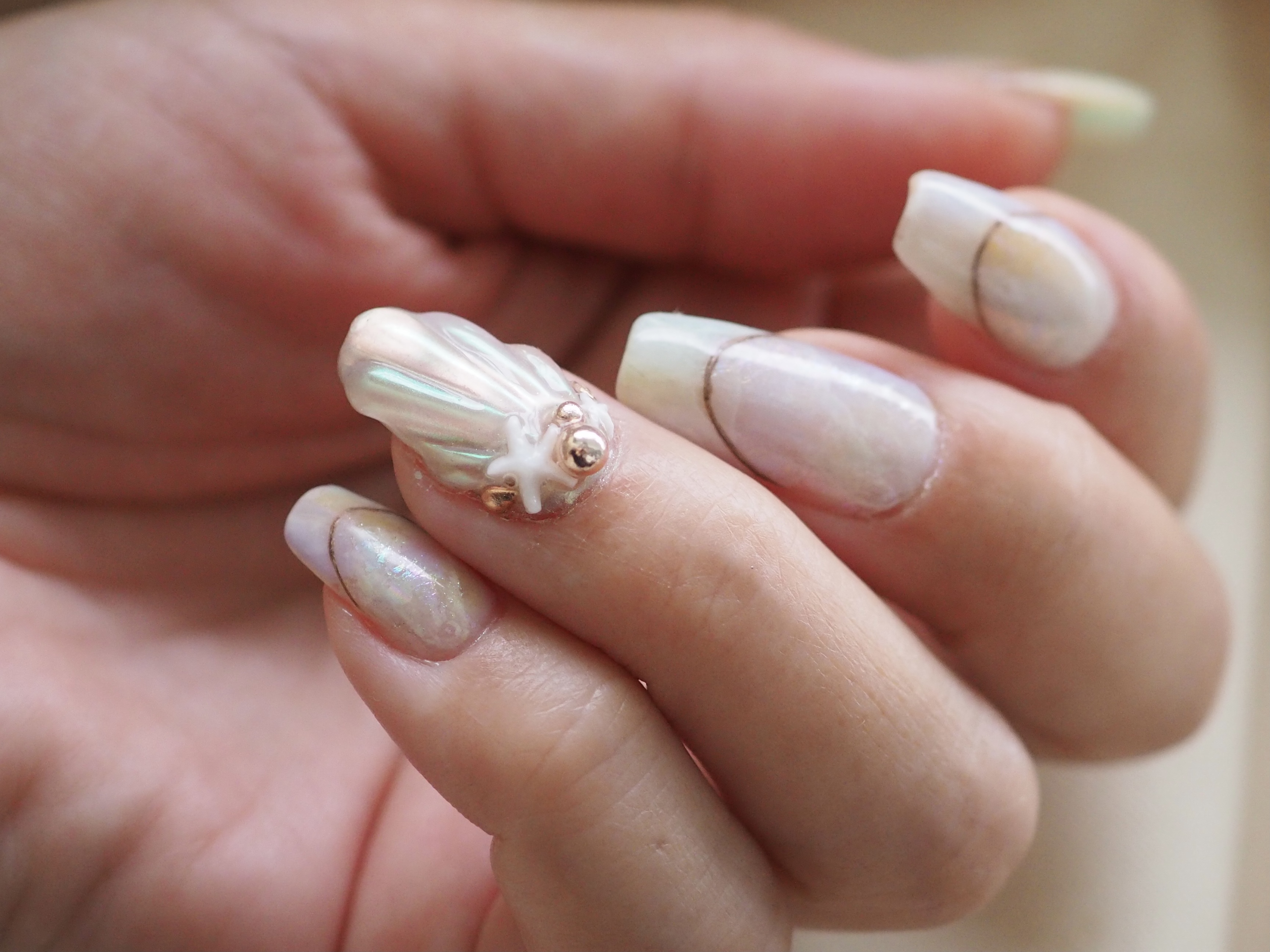 【期間限定】-OTONA shell nalのやり方-ミラー＆オーロラの紹介画像1