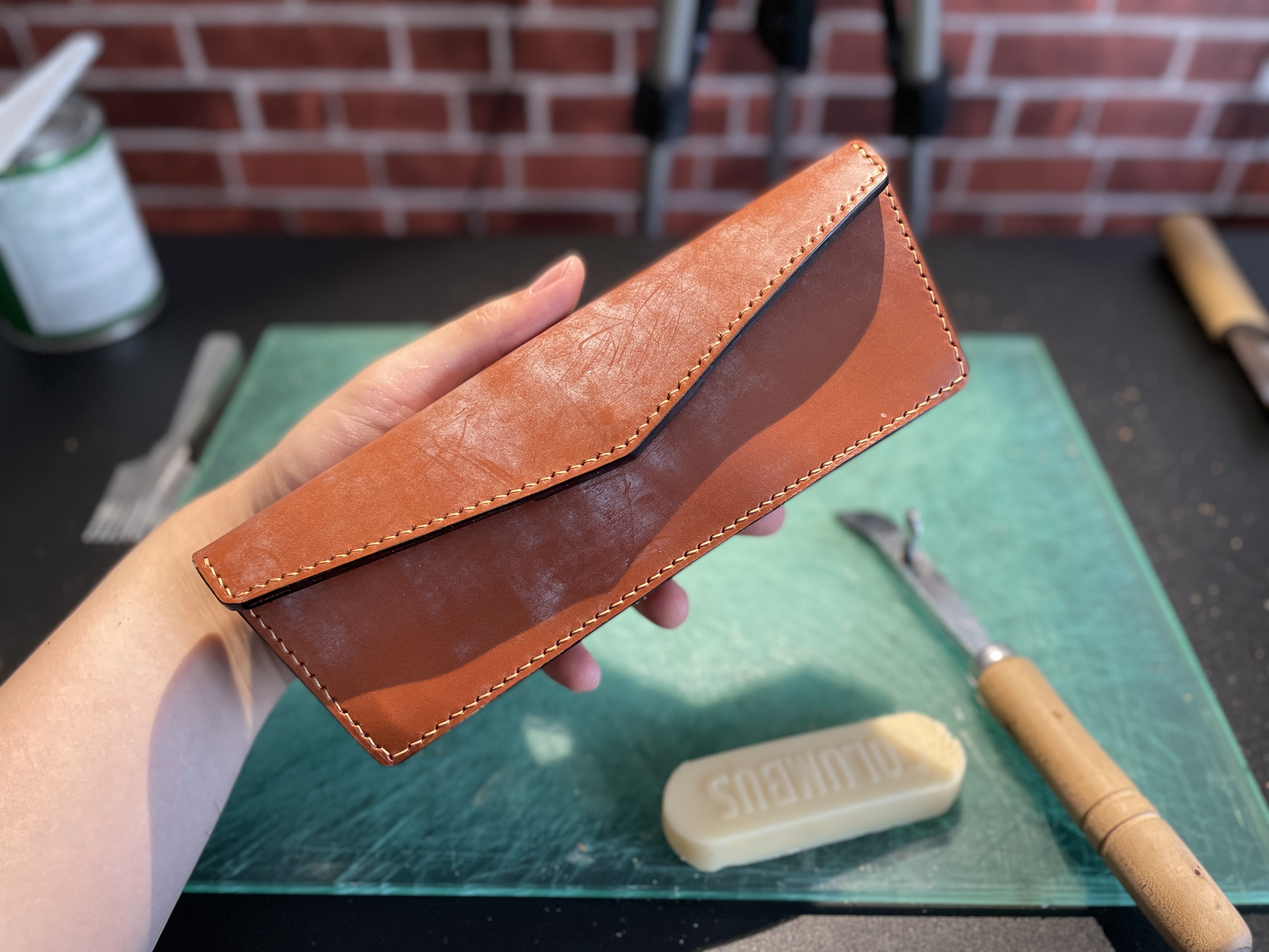 ペンケースの作り方/型紙製作〜本制作まで