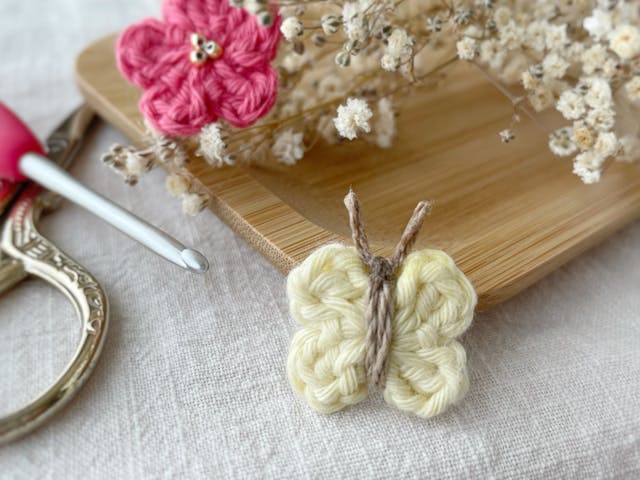 簡単ちょうちょモチーフの作り方