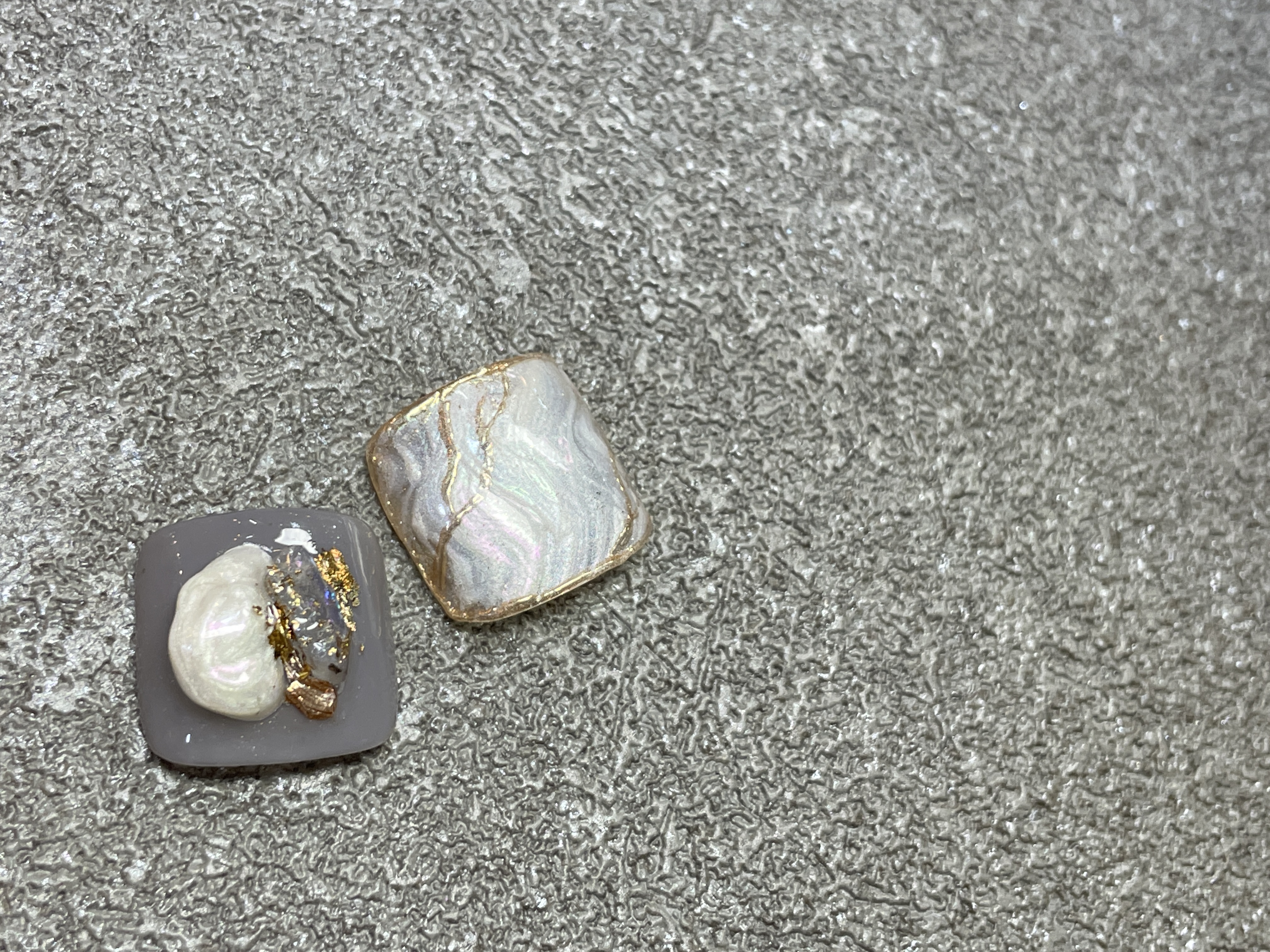 パーツ風淡水パールの作り方