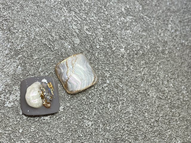 パーツ風淡水パールの作り方