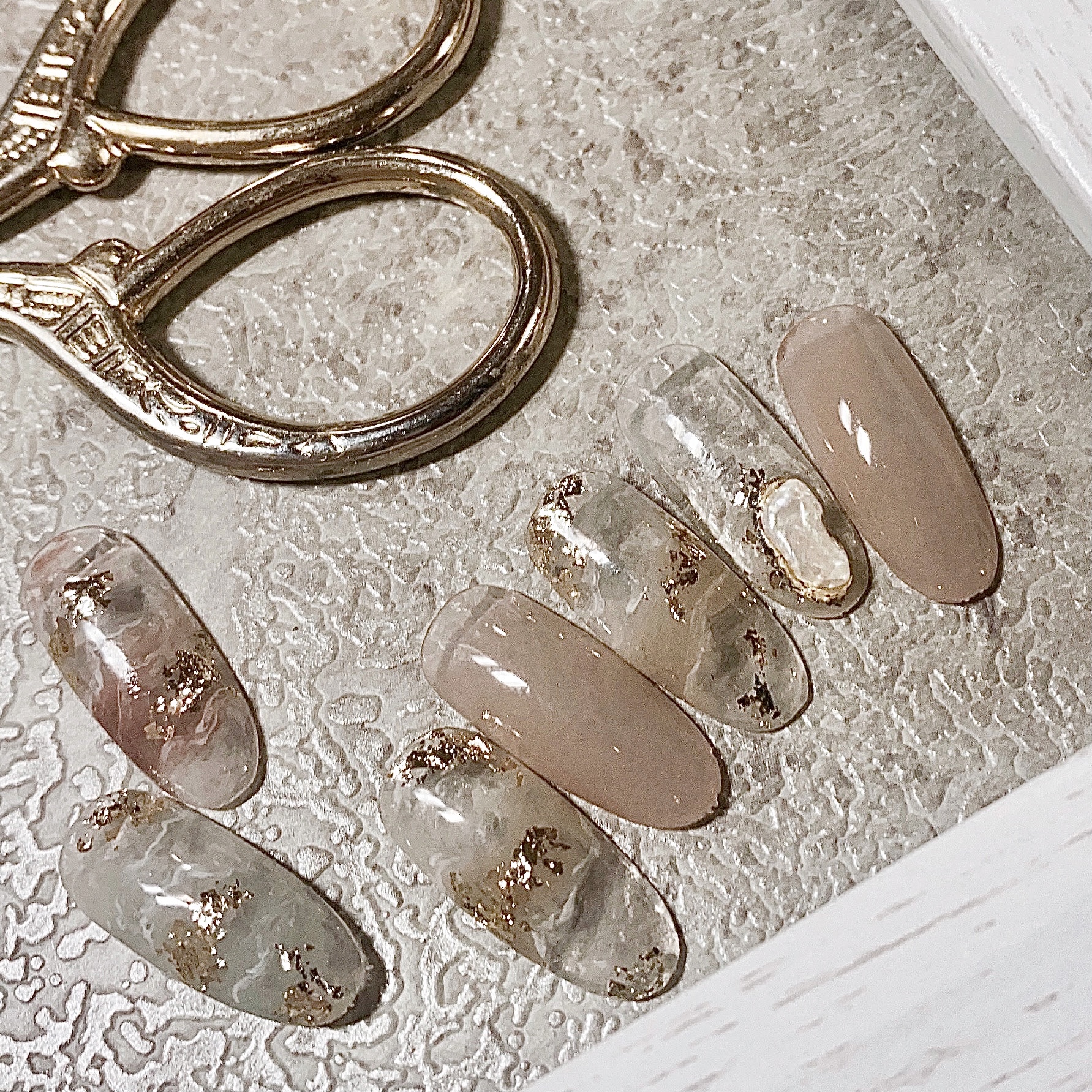 硬化回数が少ない時短ニュアンスアートのやり方