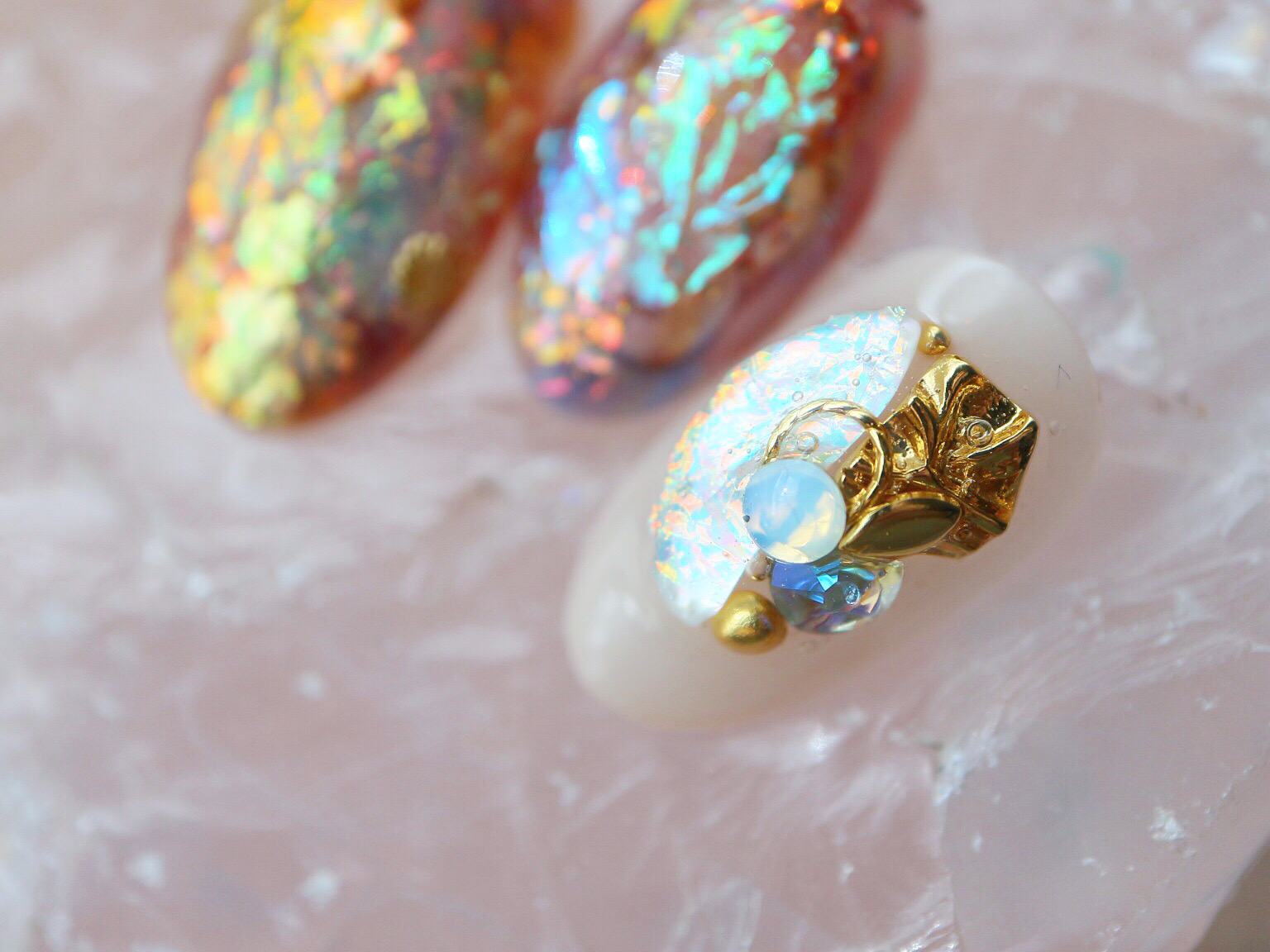 rainbow quartのやり方(パーツレクチャー/パーツ装着例)