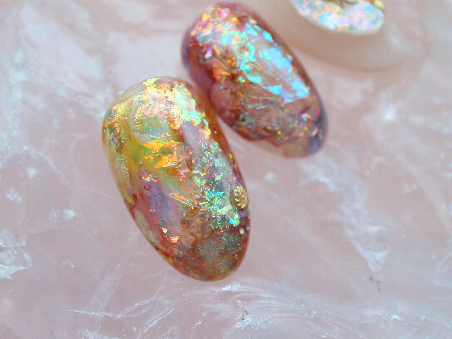 rainbow quartzのやり方 (メインアート)