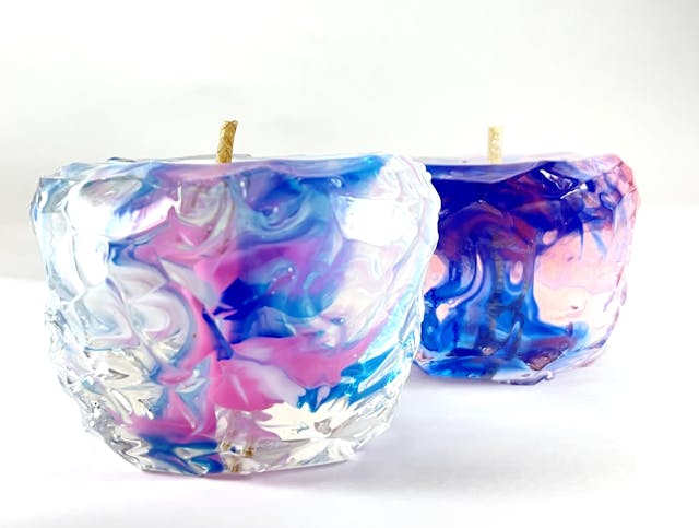 自立型ジェルキャンドルの作り方「カケラ」