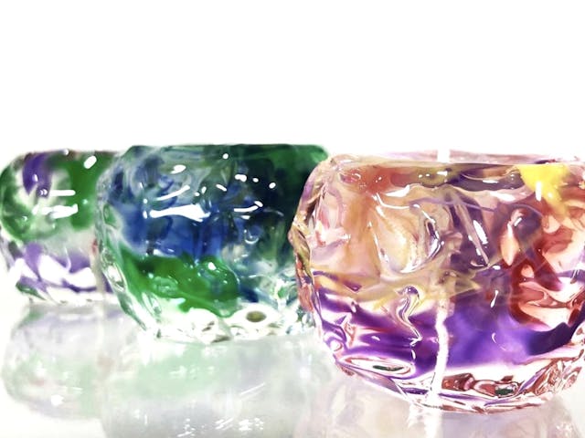 キラキラと輝く「カケラ」キャンドル