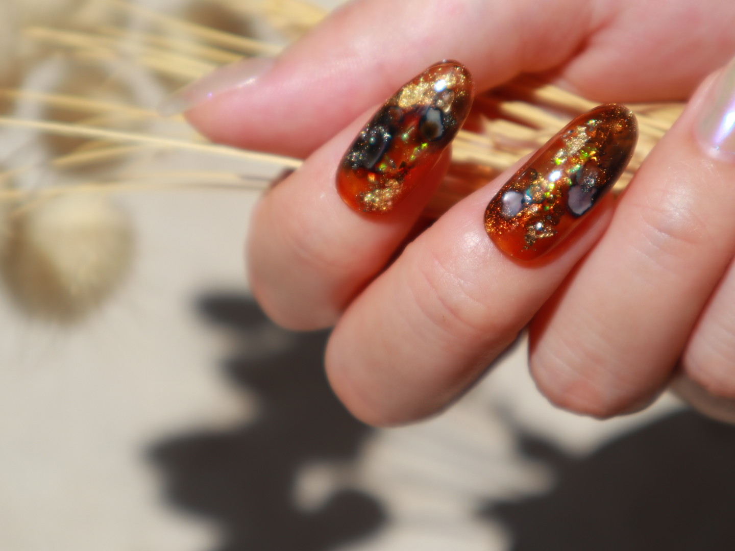 ワンランク上の鼈甲アレンジネイルのやり方