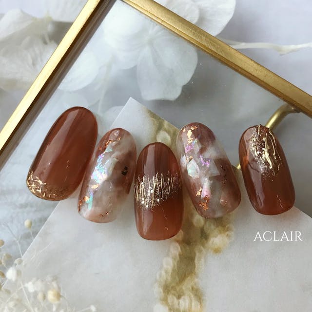 キラキラホワイトべっ甲