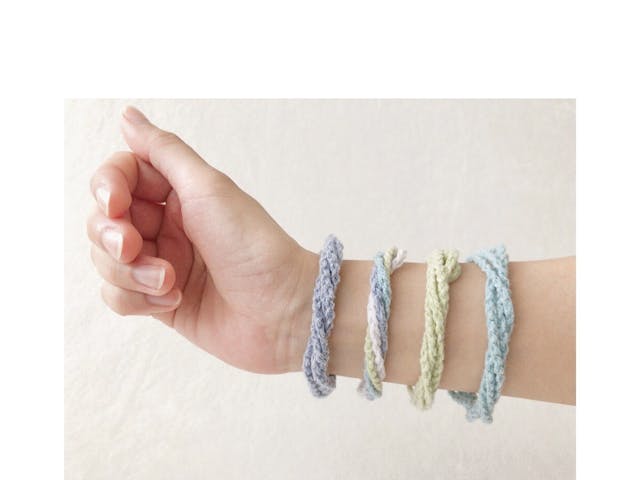 【かぎ針編み】②くさり編みをマスターしよう♪ブレスレットの作り方付き