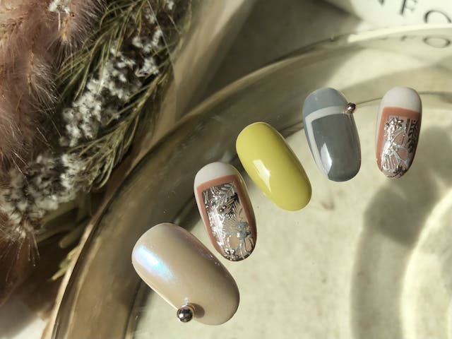 mirror flower  lace /  繊細なミラーアートを紹介！