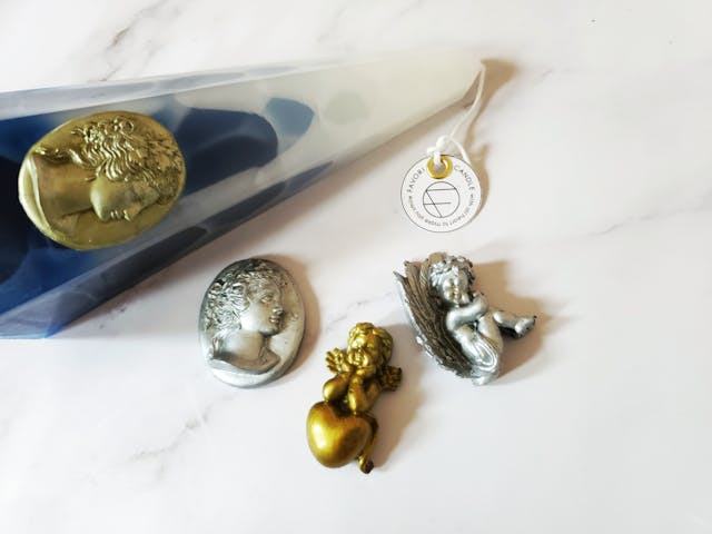 韓国デザインクラックグラデーションキャンドル