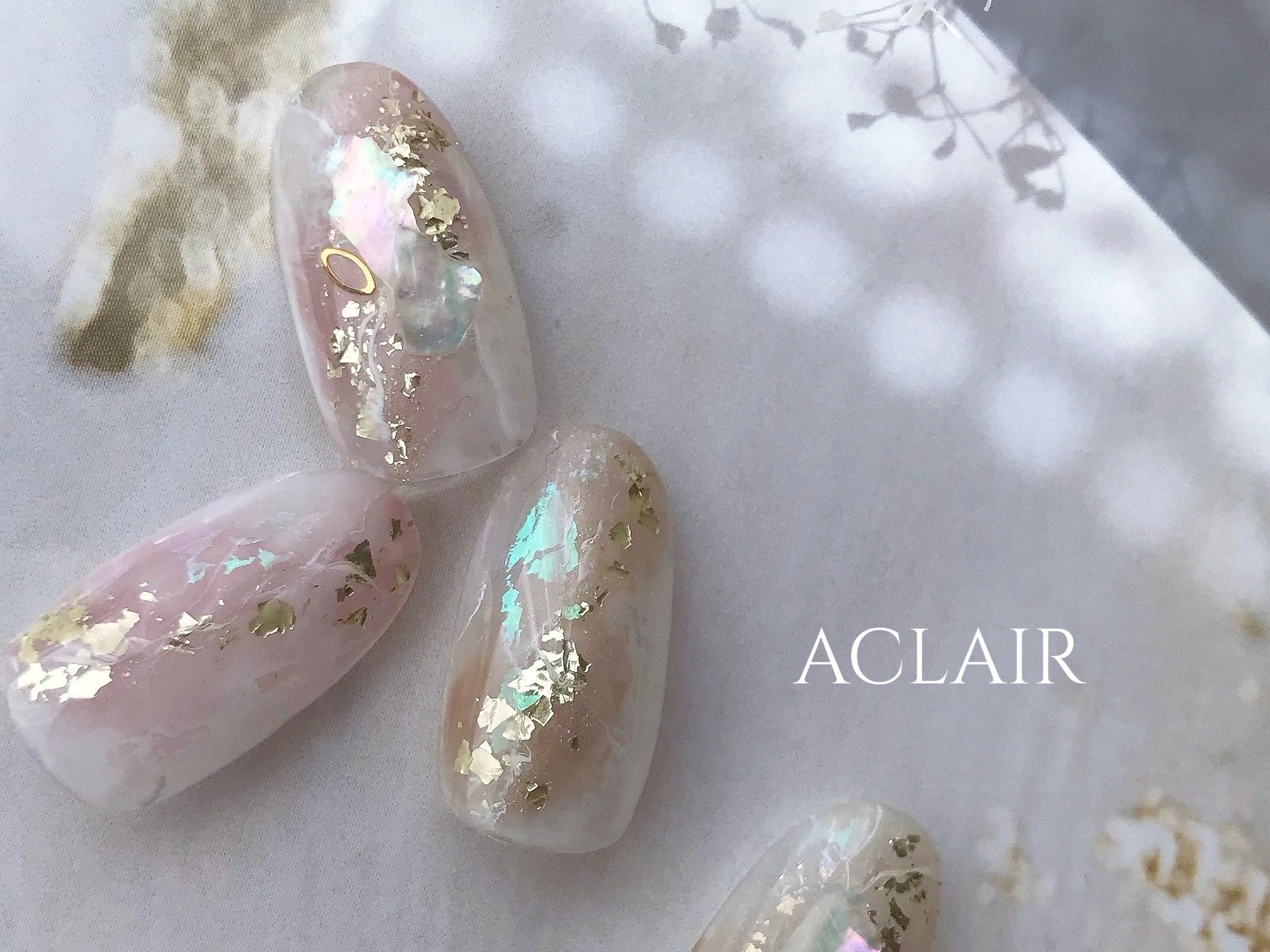 硬化4回！簡単天然石ネイルの作り方