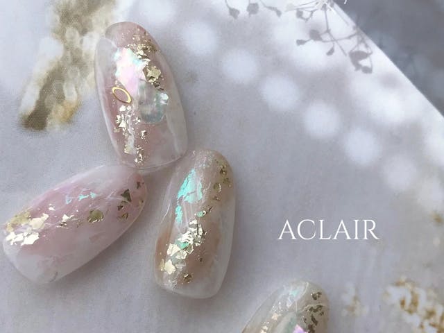 硬化4回！簡単天然石ネイルの作り方