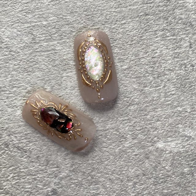 手描き✍︎︎ぷっくり𝐣𝐞𝐰𝐞𝐥𝐫𝐲 𝐚𝐫𝐭💎