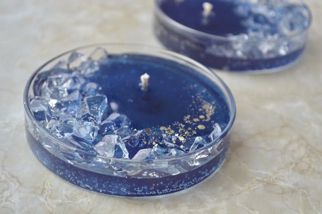ムーンクリスタルジェルキャンドルの作り方