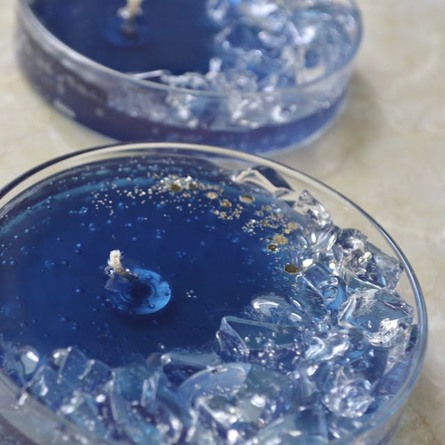 キラキラクリスタルキャンドル