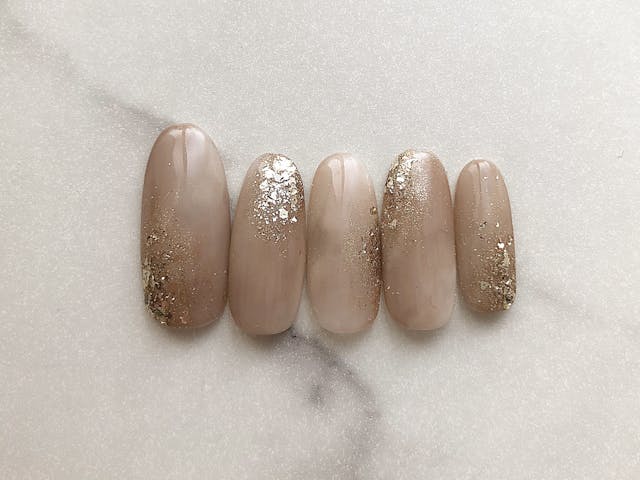 時短ニュアンスネイル