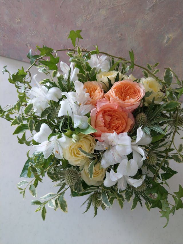 初めてのフレンチスタイルアレンジメント