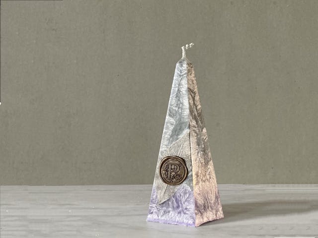 パームワックスフェザーでつくるグラデーション candle～Freedom自由～