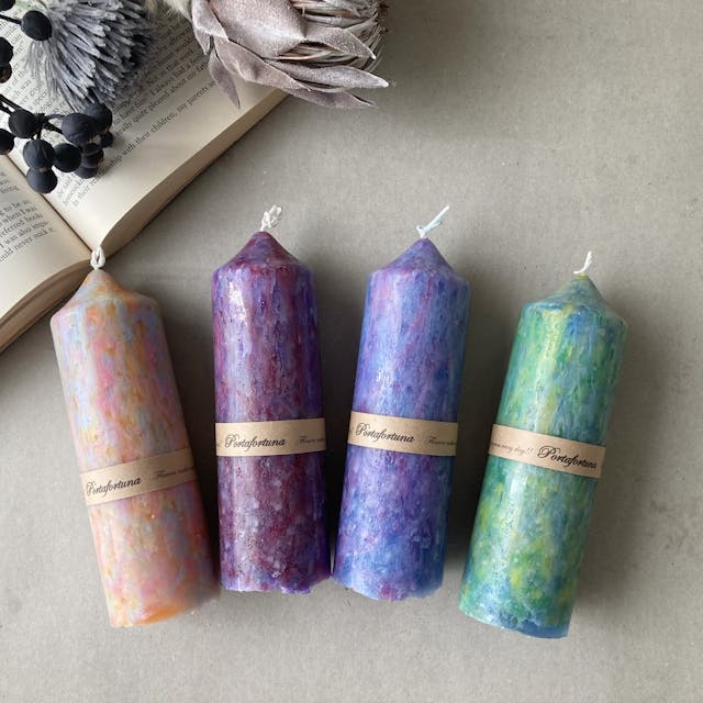 油絵みたいなキャンドル　〜彩sai〜