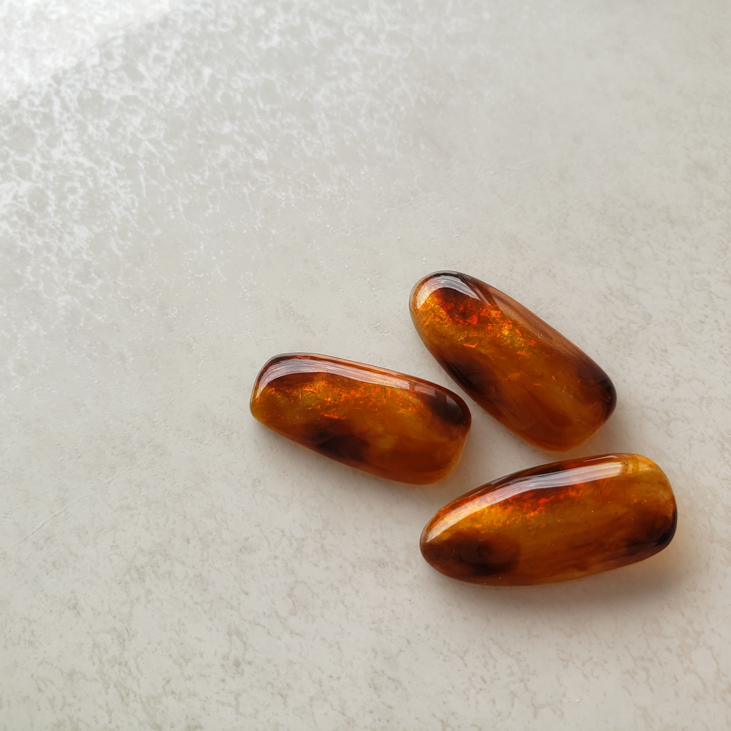 簡単時短ニュアンス☆奥行きべっ甲アートの紹介画像1