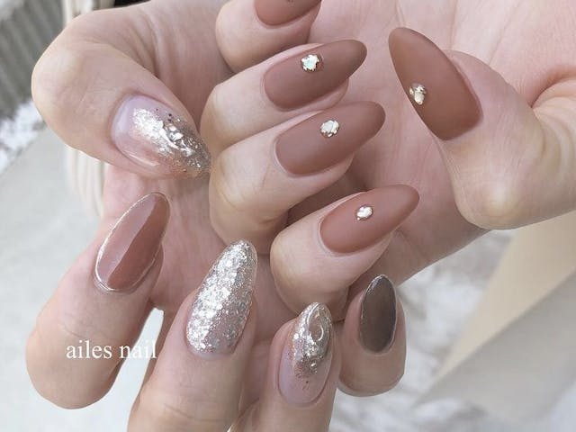 水彩ニュアンスネイル