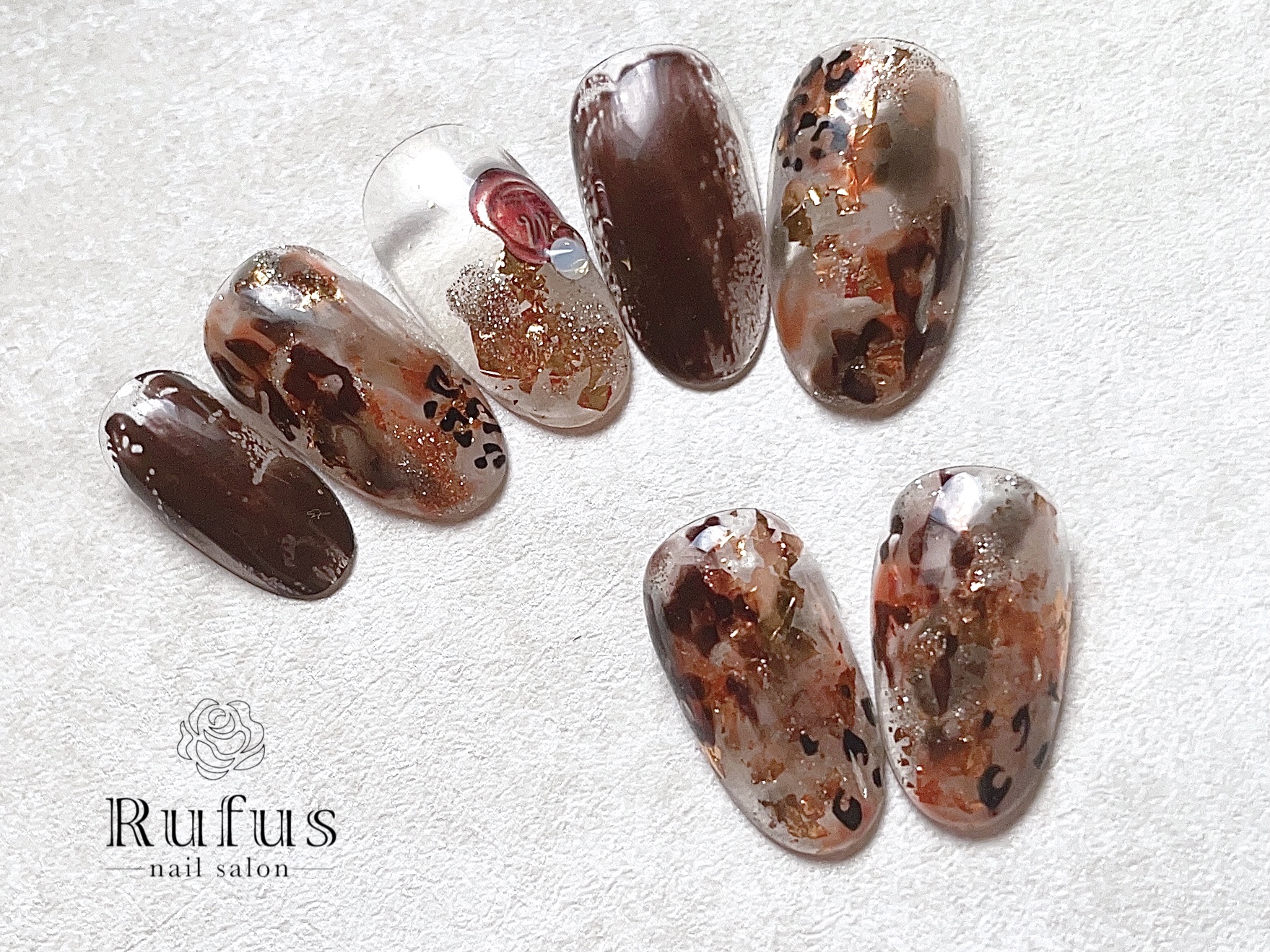 秋冬おすすめ✩レオパード×ニュアンスネイルのやり方