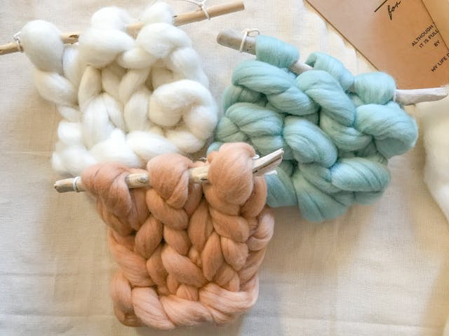 もこもこタペストリーの作り方