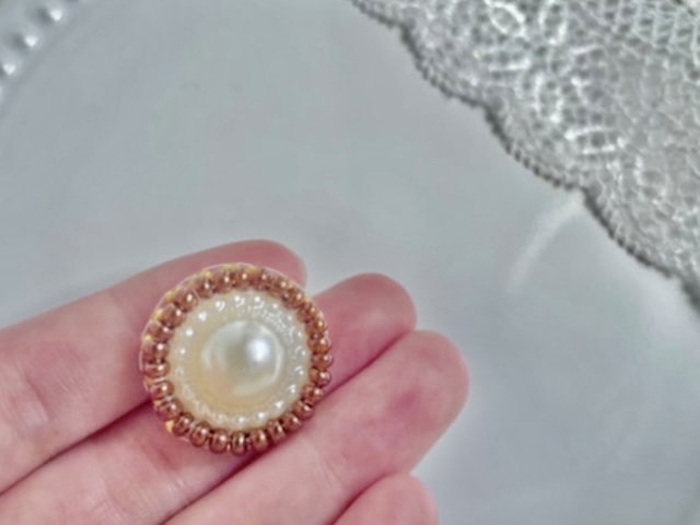 初級！ビーズ刺繍を始めよう！