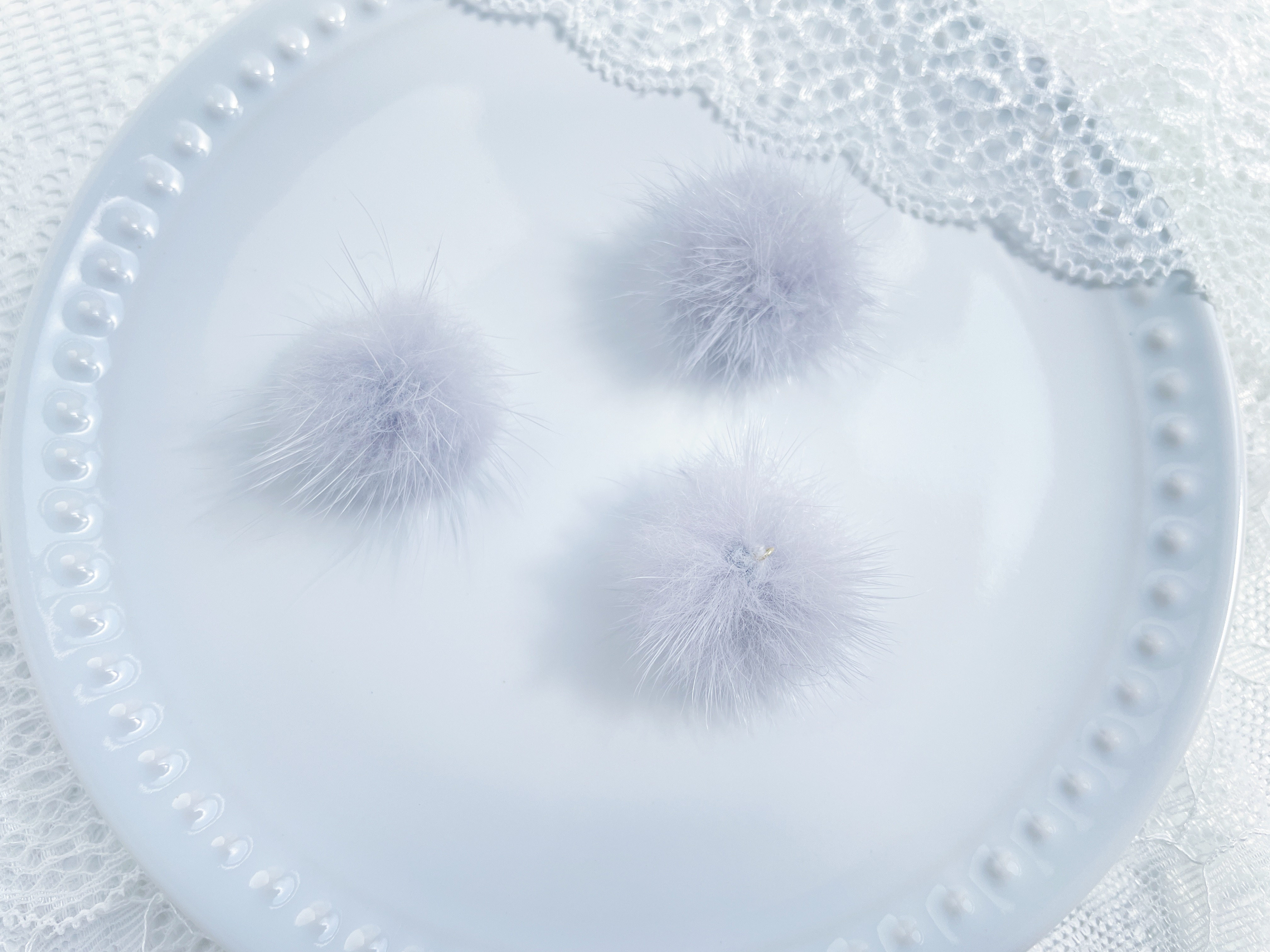 カンなしファーのTピン・9ピンの付け方