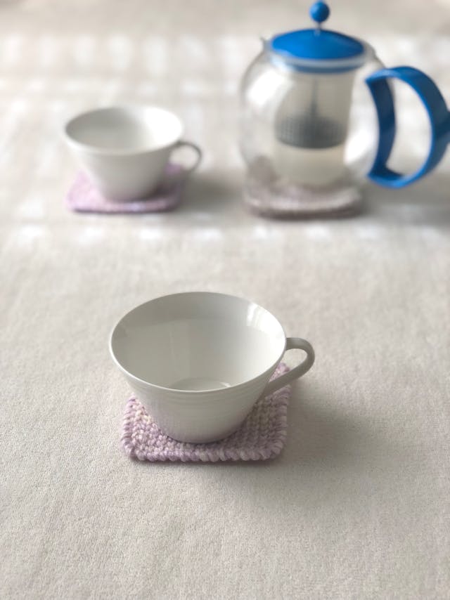 ポットマットや座布団などの応用も♪