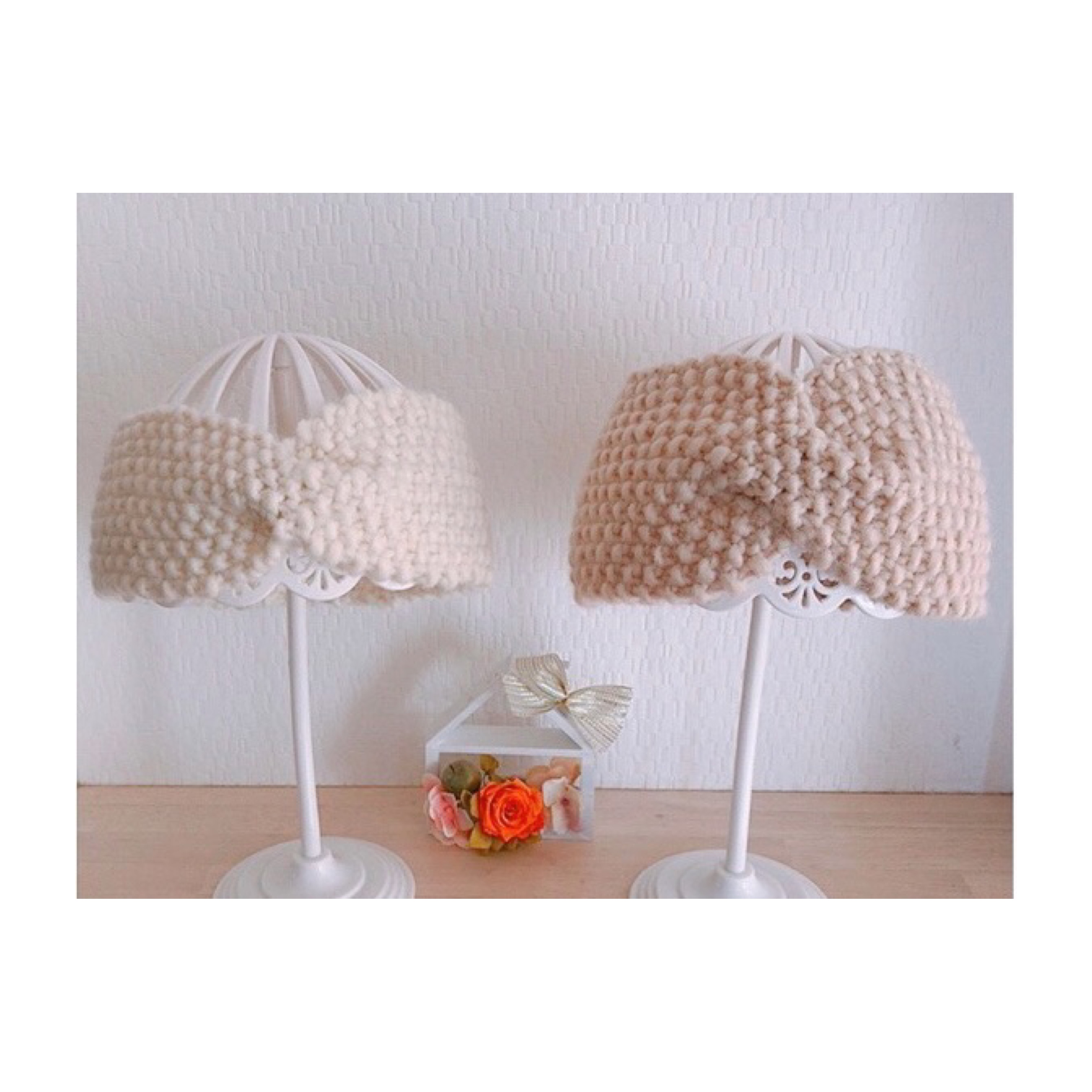 ぽこぽこニットターバンの編み方(初心者)