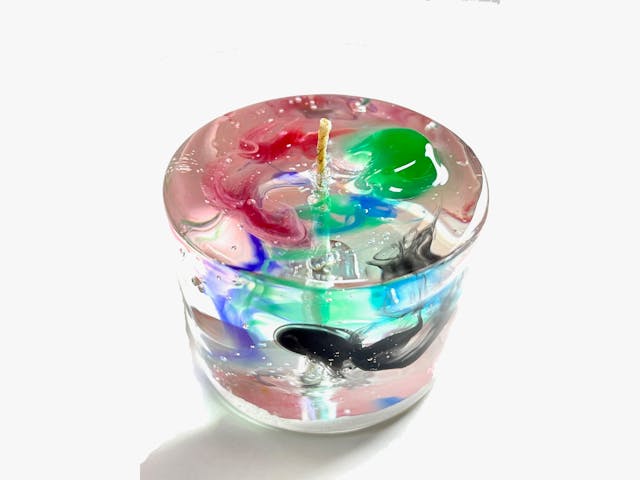 自立型ジェルキャンドルの作り方「金魚」