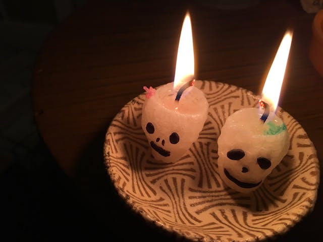 【できあがったキャンドルは】