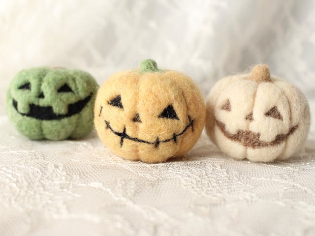 ハロウィンの可愛いカボチャの作り方　初級編
